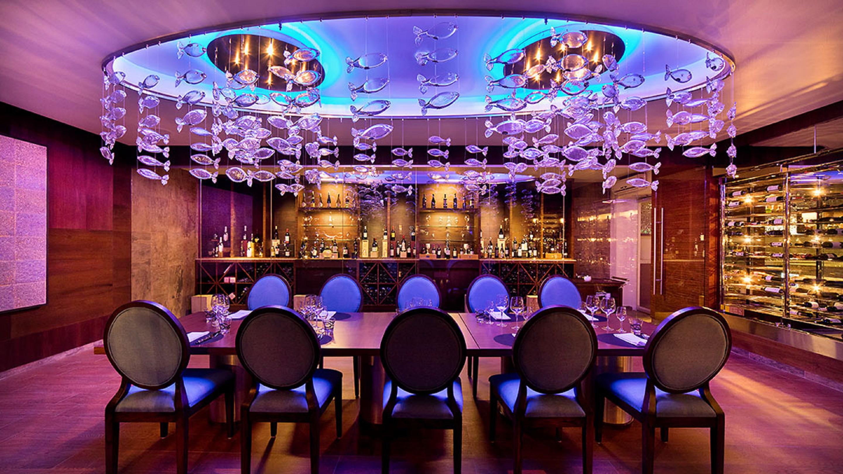 Palacio Mundo Imperial Riviera Diamante Ακαπούλκο Εξωτερικό φωτογραφία The private dining room at the restaurant
